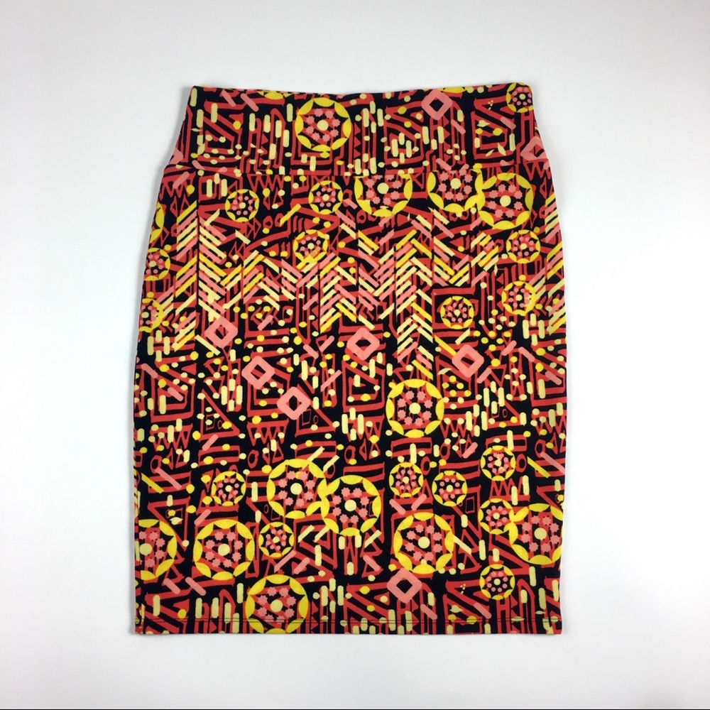 LuLaRoe Cassie Pencil Skirt Large
